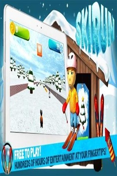 雪道滑行游戲截圖4