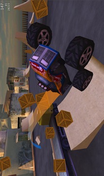 怪物卡车特技3D游戏截图3