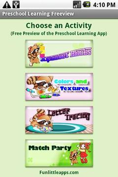 Preschool?Learning?Freeview游戲截圖1