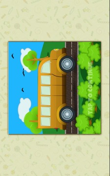 汽車拼圖為孩子游戲截圖3