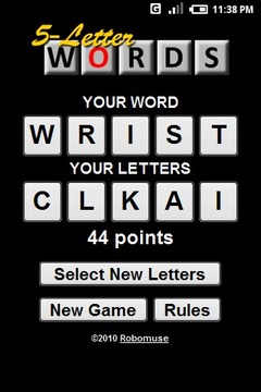 5个字母的单词游戏截图1