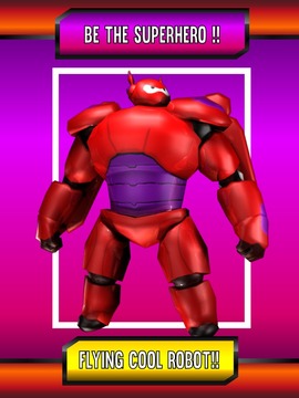 3D Baymax Fly Surfer游戲截圖3