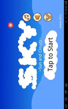天空太陽和云彩游戲截圖1
