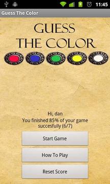 Guess The Color游戲截圖1