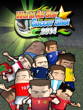 世足明星超級射門2014游戲截圖1