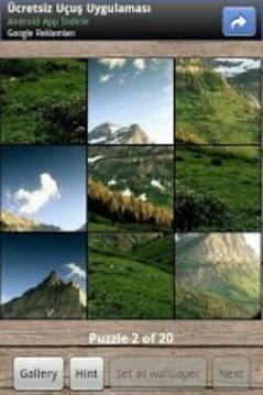 山峰拼圖游戲截圖2