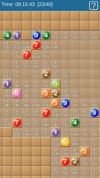 Number Sweeper 數(shù)字地雷游戲截圖3