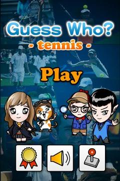 Guess Who - tennis游戲截圖4