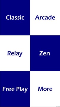 藍(lán)色鋼琴瓷磚 - 逆游戲截圖1