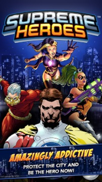 Supreme Heroes：卡牌RPG游戲截圖1