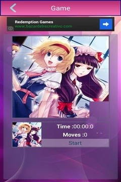 Girls Cartoon Puzzle游戲截圖2