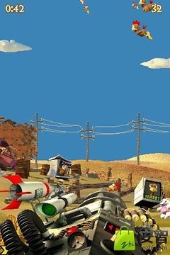 瘋狂射雞游戲截圖1
