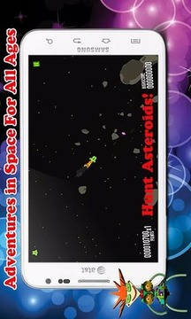 火箭的獵人，小行星游戲截圖4
