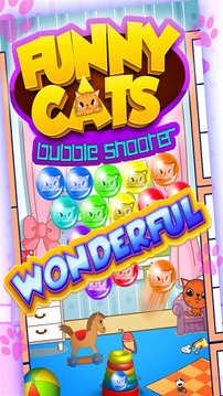 有趣的猫泡泡射击游戏截图4