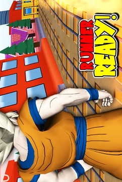 3D Goku Saiyan Dash Surfer Run游戲截圖3