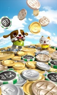 推金幣 Canimals Dozer游戲截圖2