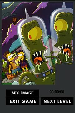 Simpsons拼圖游戲截圖1