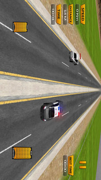 高速警車3D競速游戲截圖1