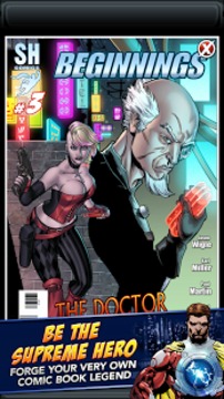 Supreme Heroes：卡牌RPG游戲截圖2