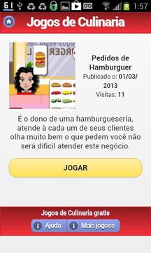 Jogos de Culinaria游戲截圖3