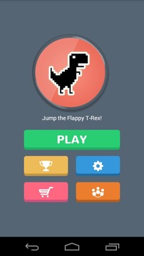Flappy TRex游戏截图1