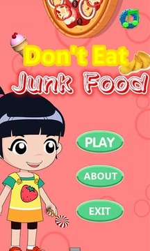 別吃垃圾食品游戲截圖1