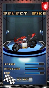 快速摩托赛车3D游戏截图4