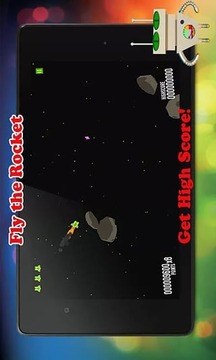 火箭的獵人，小行星游戲截圖1