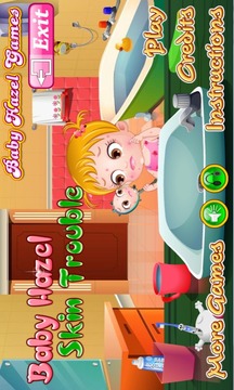 Baby Hazel Skin Trouble游戲截圖3