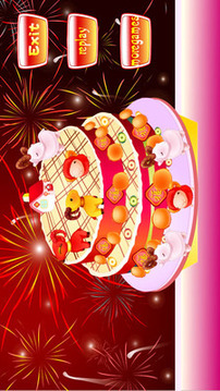 新年小可愛(ài)做蛋糕游戲截圖4