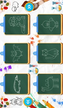 學(xué)畫畫動(dòng)物為孩子V1.0.0游戲截圖4