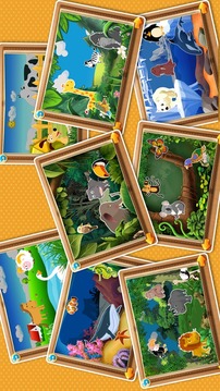 寶寶動物貼紙游戲截圖3