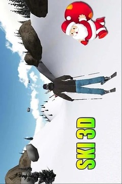 滑雪3D - 聖誕節(jié)挑戰(zhàn)游戲截圖4
