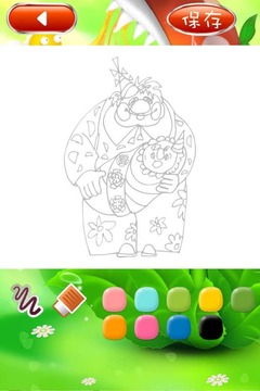 馬戲小丑簡筆畫游戲截圖2