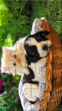 兒童動物拼圖游戲截圖1