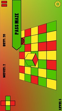 彩色方块迷宫3D游戏截图1