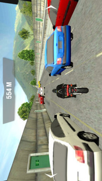 公路摩托賽3D游戲截圖3