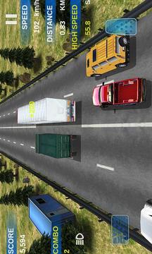 速度快的汽車賽跑（3D）游戲截圖4