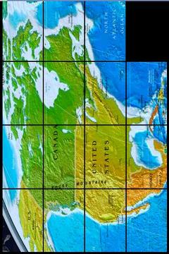 世界地圖拼圖游戲截圖1