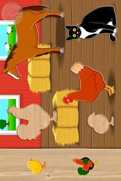 Farmyard Animals LITE游戲截圖2