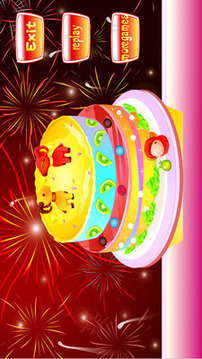 新年小可愛(ài)做蛋糕游戲截圖2