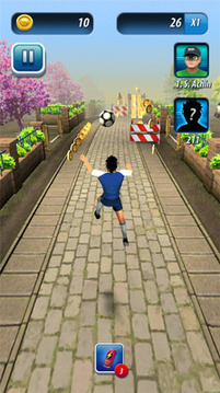 3D足球跑酷游戲截圖2