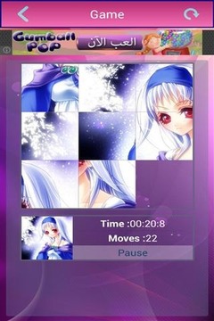 Girls Cartoon Puzzle游戲截圖1