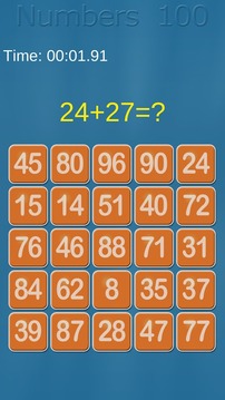 加一加 數(shù)一數(shù) 100 Touch numbers游戲截圖1