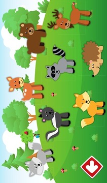 动画拼图动物游戏截图4