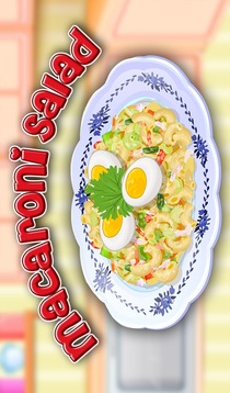 Macaroni Salad Cooking游戲截圖2