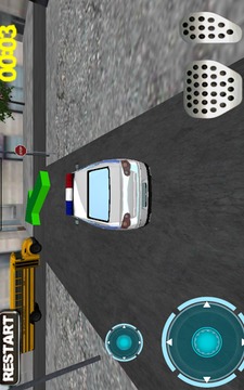 超級3D警車停車游戲截圖4