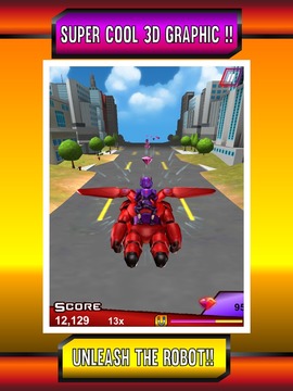 3D Baymax Fly Surfer游戲截圖2