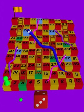 3D的蛇和梯子游戲截圖3