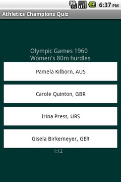 Athletics Champions Quiz游戲截圖1